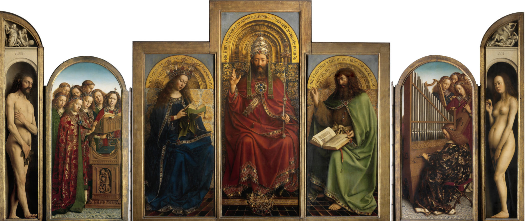 ヘントの祭壇画に広がる細密描写と色彩の世界